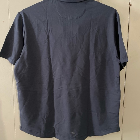 Vancamel Men’s Cotton Polo NWT Navy Size XL - Picture 3 of 3